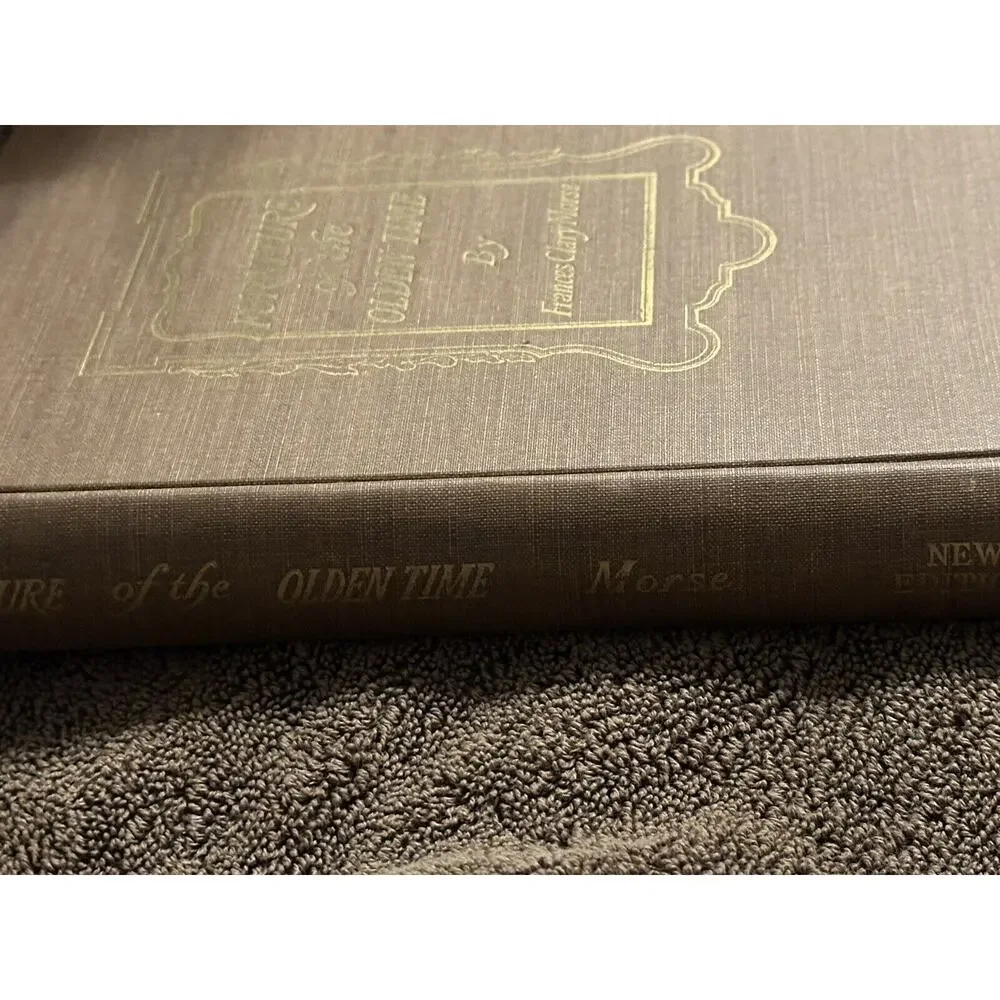 Furniture of the Olden Time Illustrated Furniture Reference New Ed. 1944 Morse‎
